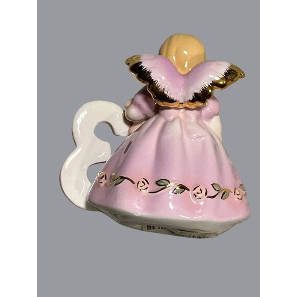 Russ Berrie Ceramic Third Birthday Angel Figurine vintage - Picture 4 of 13